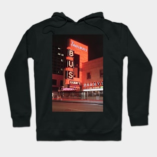 1980's Chicago Trailways Bus Station Hoodie